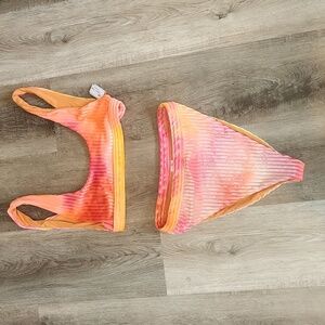 Dippin' Daisy's Orange and Pink Bikini
